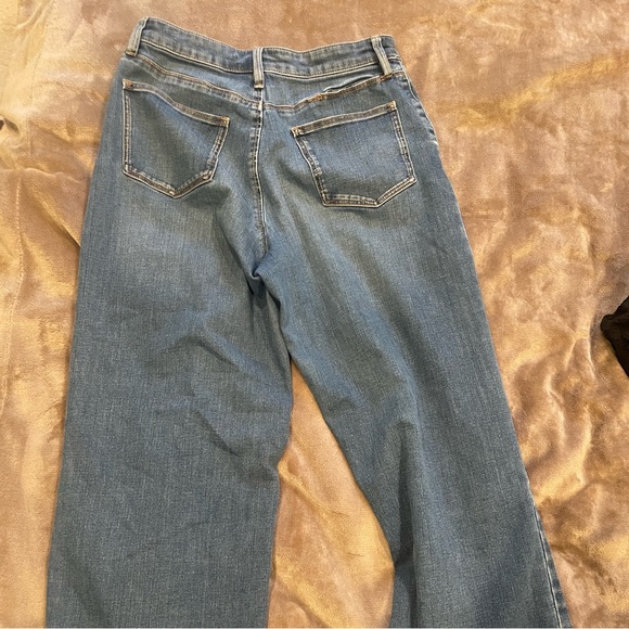 Wide leg blue jeans - Picture 2 of 2
